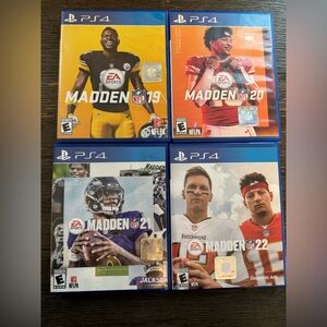 MADDEN 19-22 PlayStation 4  Video Game Bundle